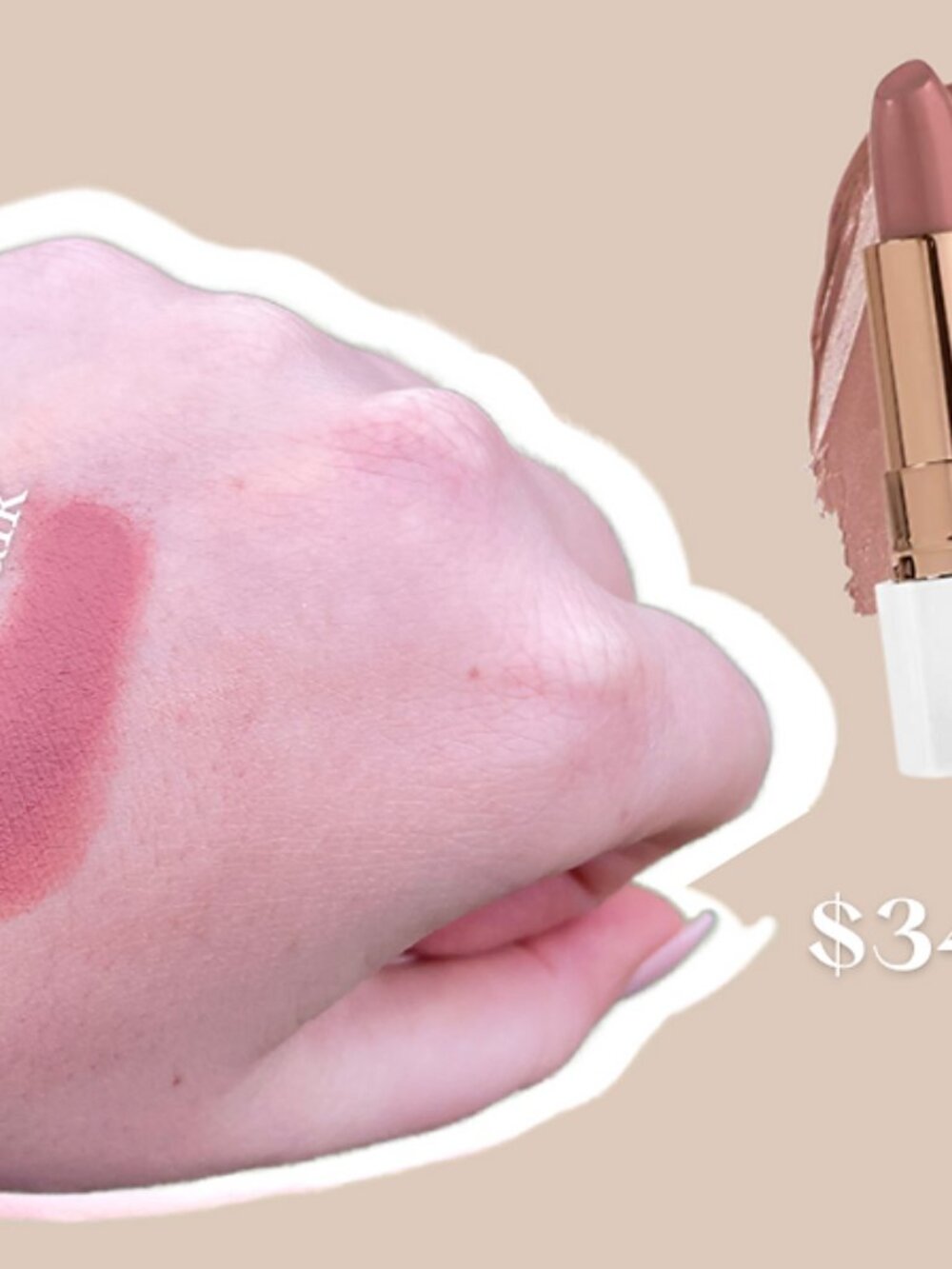 Flower Drew Barrymore 035 Spiced Petal Cream Lipstick NEW - Picture 3 of 3